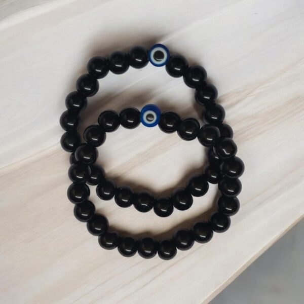 Black and White Evil Eyes Bracelets