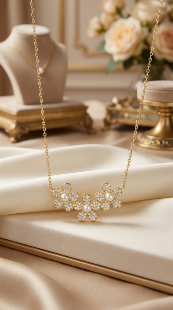 Bloom Pearl Necklace